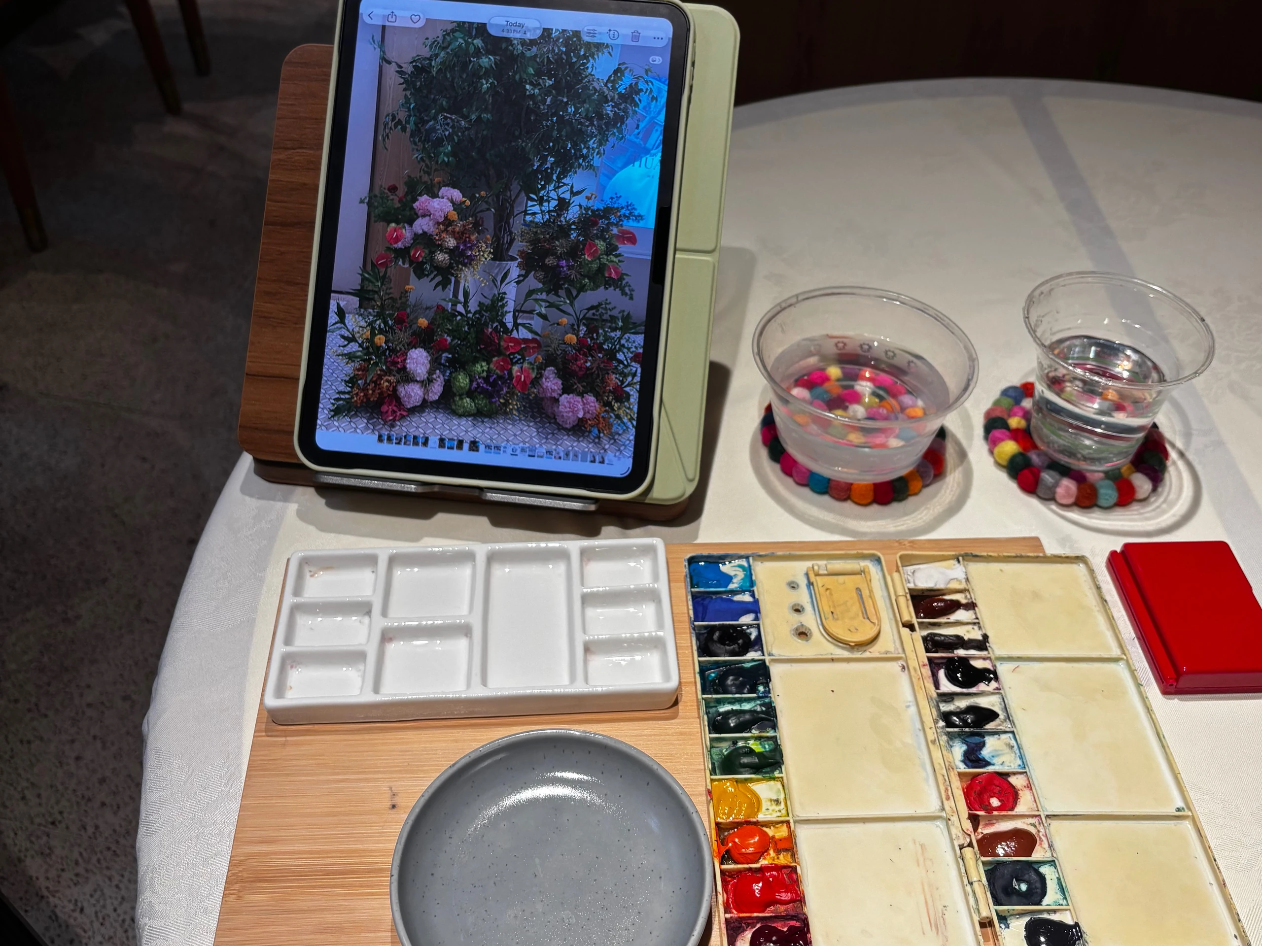Art palette for painting