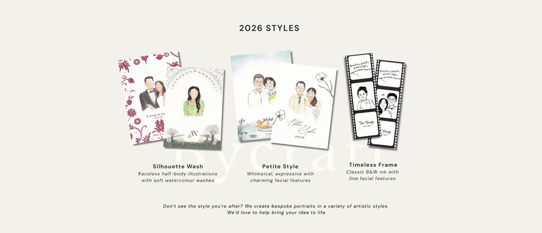 Bycraft portrait illustration styles