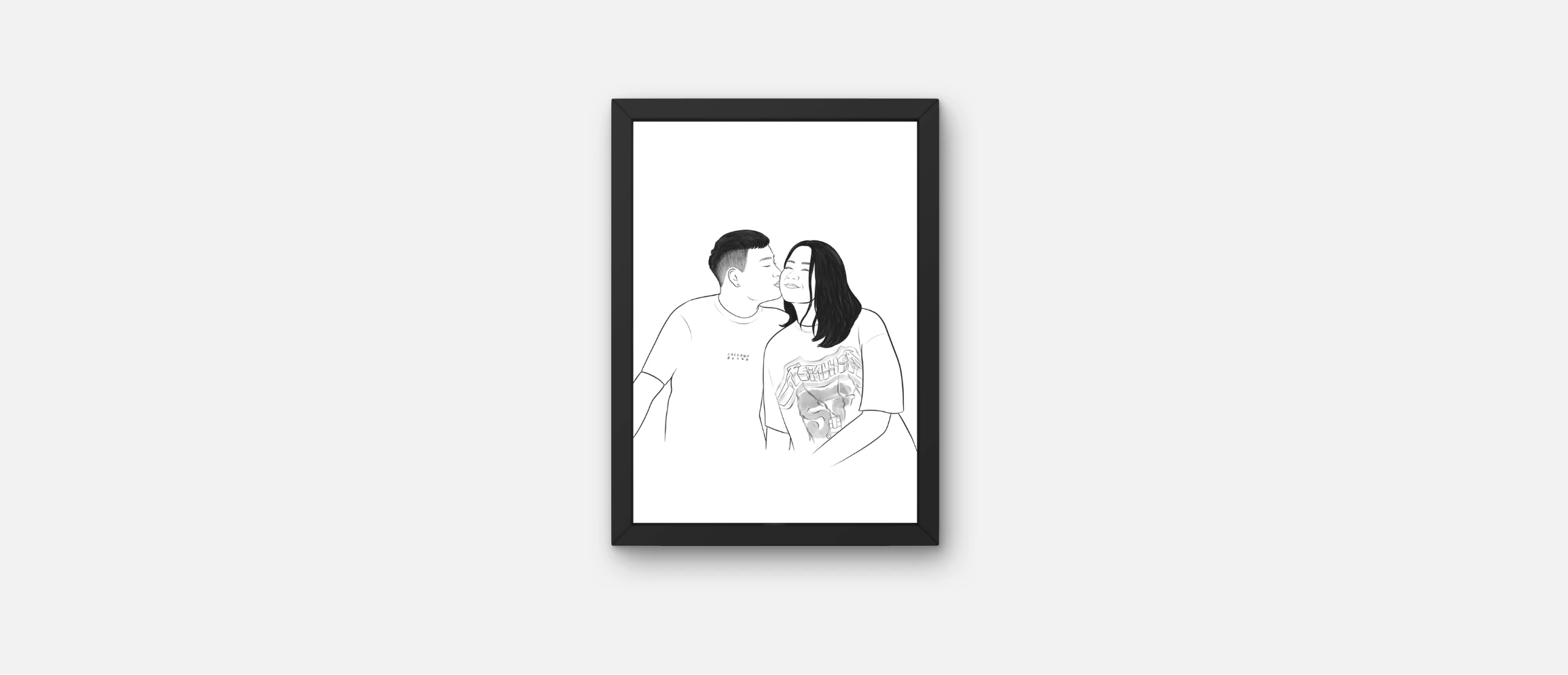 digital line art black and white illustration of a couple.jpg