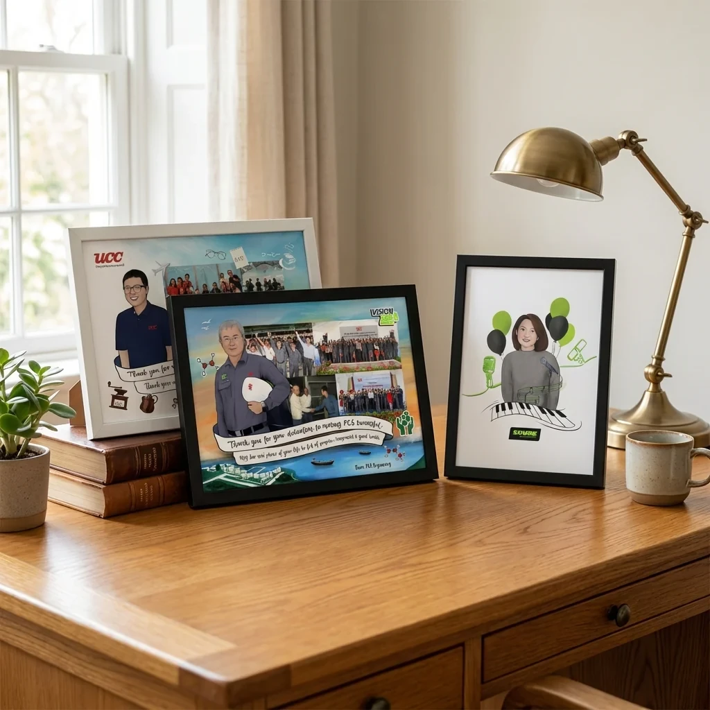 team portraits company appreciation farewell gift ideas