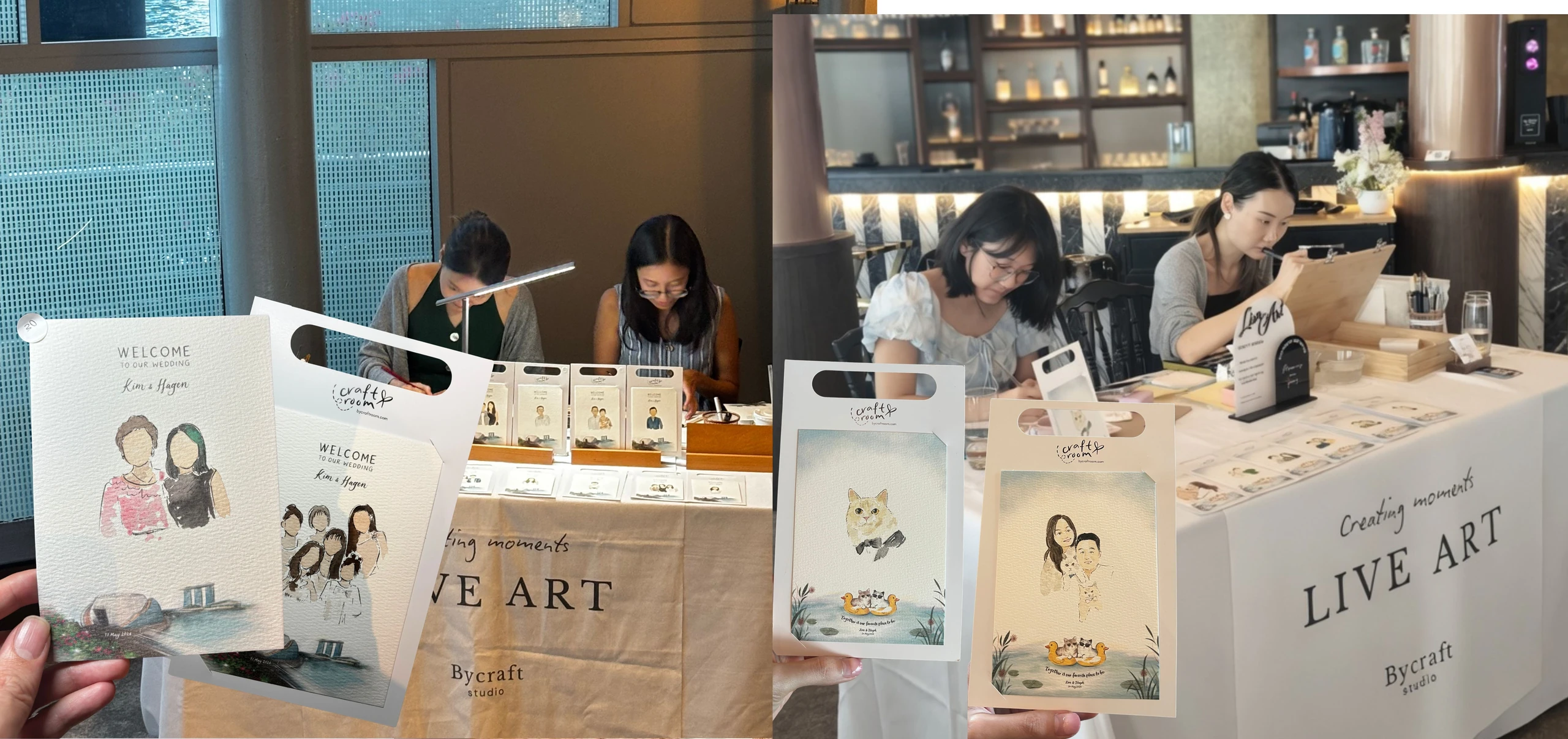 guest portraits at monti singapore