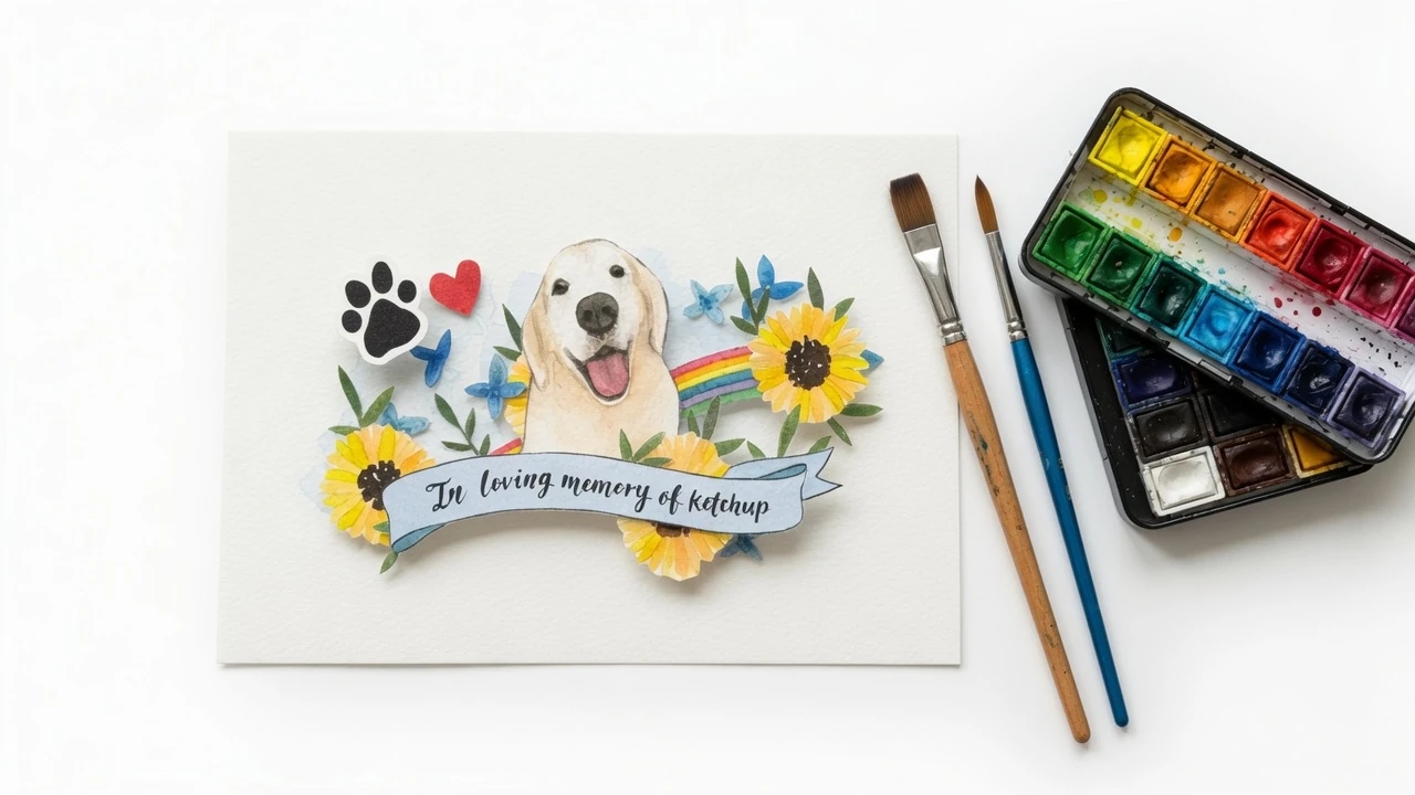 Pet portrait memorial papercut handcrafted frame.jpg