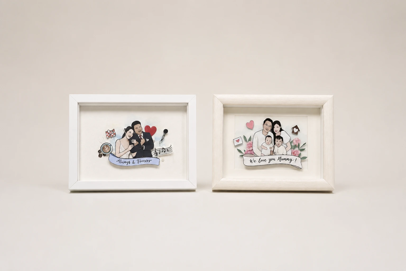 Pop up couple family papercut frames.png
